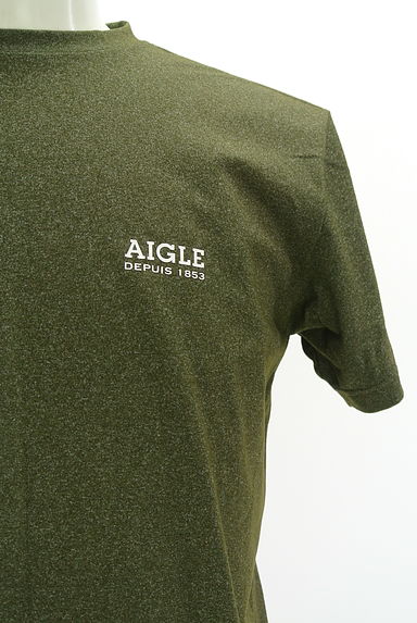 クリックで大画像表示 AIGLE(エーグル)の古着「ロゴプリント半そでTシャツ(Tシャツ)」大画像4へ