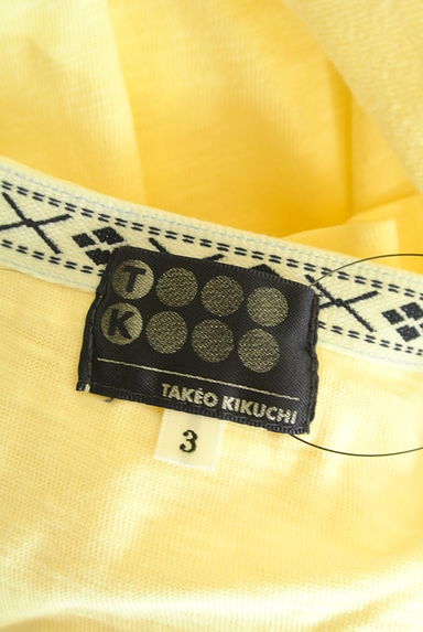 クリックで大画像表示 TAKEO KIKUCHI(タケオキクチ)の古着「VネックTシャツ(Tシャツ)」大画像6へ