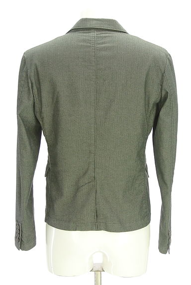 クリックで大画像表示 TAKEO KIKUCHI(タケオキクチ)の古着「ヘリンボーン柄テーラードジャケット(ジャケット)」大画像2へ