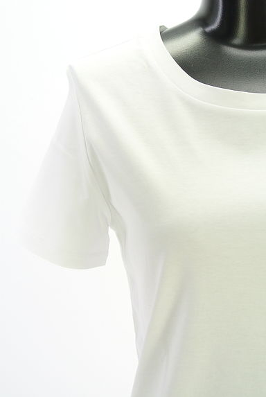 クリックで大画像表示 UNTITLED(アンタイトル)の古着「ベーシック半そで白Tシャツ(Tシャツ)」大画像4へ