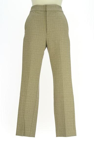 OPAQUE.CLIP（オペークドットクリップ）の古着「ウィンドウペンチェック柄テーパードパンツ（パンツ）」大画像１へ