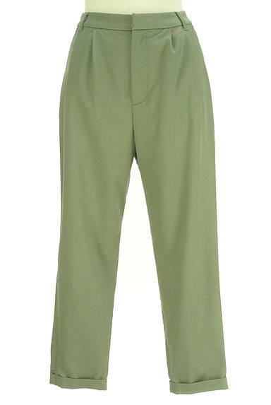 クリックで大画像表示 OPAQUE.CLIP(オペークドットクリップ)の古着「裾ロールアップテーパードパンツ(パンツ)」大画像1へ