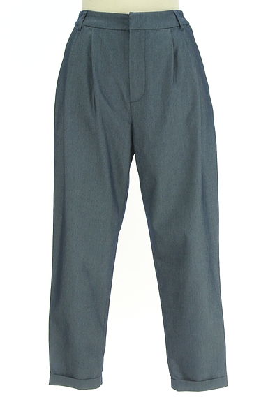 クリックで大画像表示 OPAQUE.CLIP(オペークドットクリップ)の古着「シャンブレーデニムテーパードパンツ(パンツ)」大画像1へ