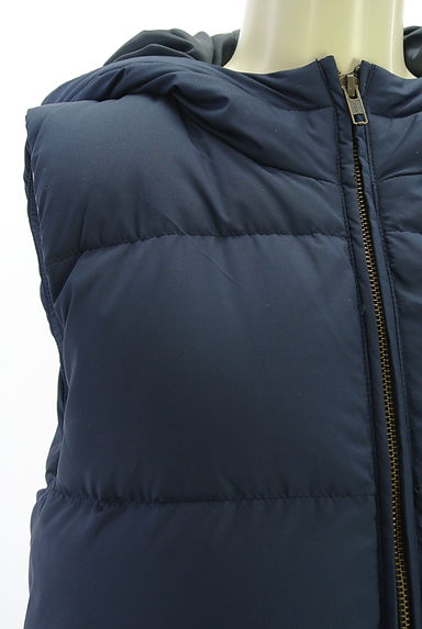 クリックで大画像表示 NATURAL BEAUTY BASIC(ナチュラルビューティベーシック)の古着「フーディダウンベスト(ダウンベスト)」大画像4へ