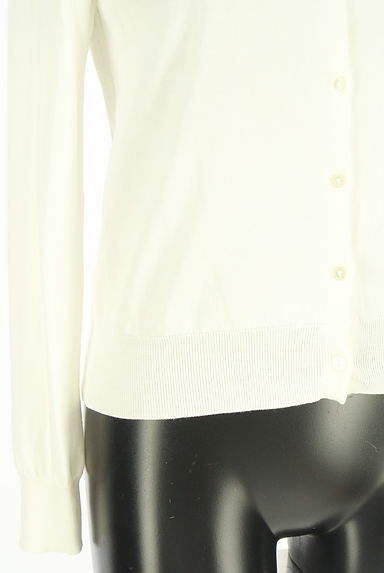 クリックで大画像表示 NATURAL BEAUTY BASIC(ナチュラルビューティベーシック)の古着「コットンニットカーディガン(カーディガン・ボレロ)」大画像5へ