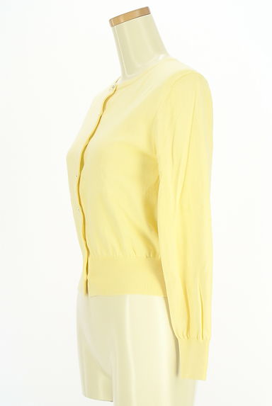 クリックで大画像表示 NATURAL BEAUTY BASIC(ナチュラルビューティベーシック)の古着「コットンニットカーディガン(カーディガン・ボレロ)」大画像3へ