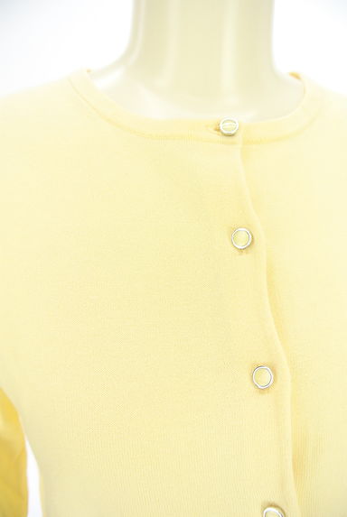 クリックで大画像表示 NATURAL BEAUTY BASIC(ナチュラルビューティベーシック)の古着「コットンニットカーディガン(カーディガン・ボレロ)」大画像4へ