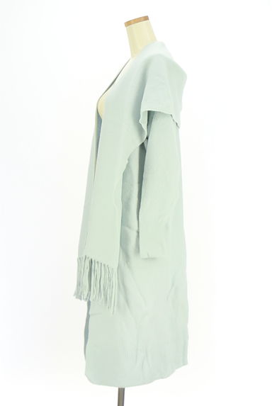 クリックで大画像表示 組曲(クミキョク)の古着「ストール付きロングニットカーディガン(カーディガン・ボレロ)」大画像3へ