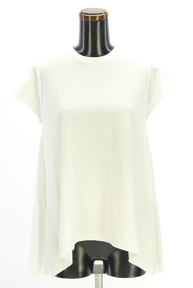 クリックで大画像表示 組曲(クミキョク)の古着「半袖フレアニットトップス(ニット)」大画像1へ