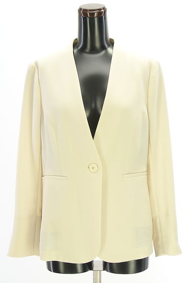 組曲（クミキョク）の古着「ノーカラージャケット（ジャケット）」大画像１へ