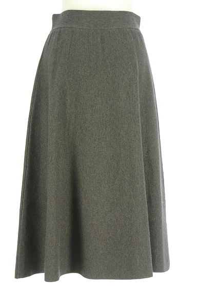 組曲（クミキョク）の古着「ミモレ丈ニットフレアスカート（ロングスカート・マキシスカート）」大画像２へ