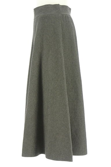 組曲（クミキョク）の古着「ミモレ丈ニットフレアスカート（ロングスカート・マキシスカート）」大画像３へ