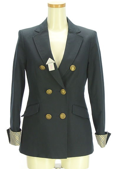 クリックで大画像表示 BURBERRY BLUE LABEL(バーバリーブルーレーベル)の古着「ダブルブレストテーラードジャケット(ジャケット)」大画像4へ