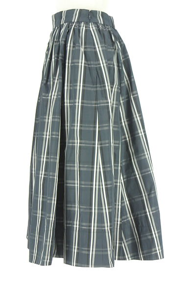 組曲（クミキョク）の古着「ミモレ丈チェック柄スカート（ロングスカート・マキシスカート）」大画像３へ