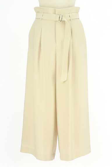 クリックで大画像表示 組曲(クミキョク)の古着「ベルト付きタックワイドパンツ(パンツ)」大画像1へ