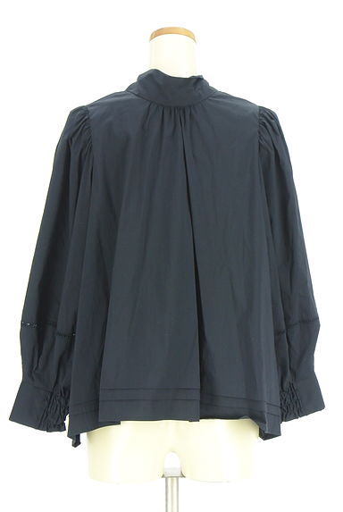 クリックで大画像表示 組曲(クミキョク)の古着「ボリューム袖ボウタイブラウス(カットソー・プルオーバー)」大画像2へ