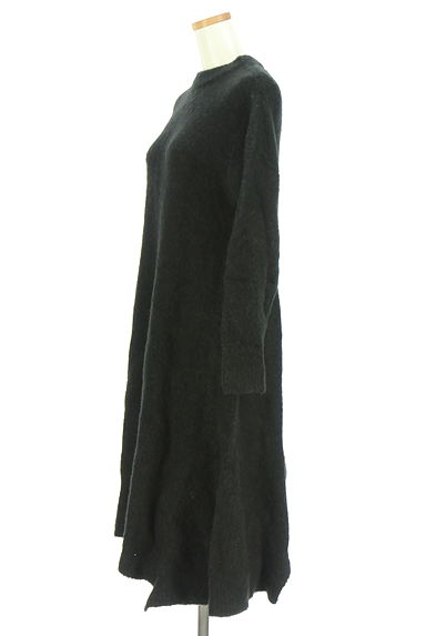 クリックで大画像表示 RODEO CROWNS(ロデオクラウン)の古着「膝下丈アシメニットワンピース(ワンピース・チュニック)」大画像3へ