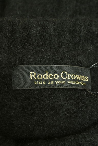 クリックで大画像表示 RODEO CROWNS(ロデオクラウン)の古着「膝下丈アシメニットワンピース(ワンピース・チュニック)」大画像6へ