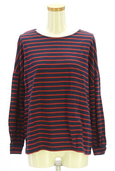 クリックで大画像表示 RODEO CROWNS(ロデオクラウン)の古着「ボーダー柄カットソー(カットソー・プルオーバー)」大画像1へ