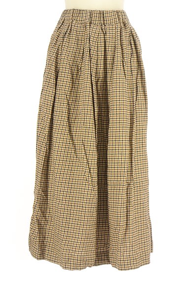 クリックで大画像表示 RODEO CROWNS(ロデオクラウン)の古着「チェックロングスカート(スカート)」大画像1へ