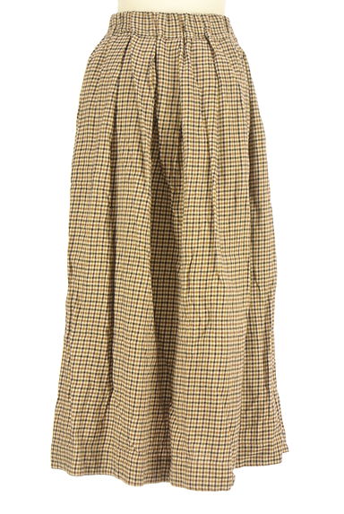 クリックで大画像表示 RODEO CROWNS(ロデオクラウン)の古着「チェックロングスカート(スカート)」大画像2へ