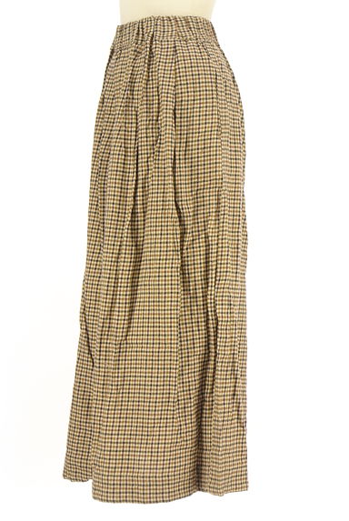 クリックで大画像表示 RODEO CROWNS(ロデオクラウン)の古着「チェックロングスカート(スカート)」大画像3へ