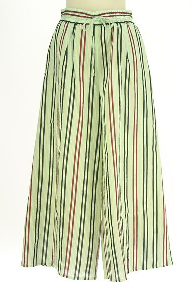 TICCA（ティッカ）の古着「マルチストライプ柄ワイドパンツ（パンツ）」大画像１へ