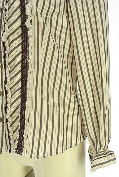 クリックで大画像表示 axes femme(アクシーズファム)の古着「ストライプ柄ブラウス(ブラウス)」大画像5へ