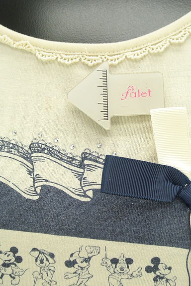 クリックで大画像表示 axes femme(アクシーズファム)の古着「半そでミッキープリントカットソー(カットソー・プルオーバー)」大画像5へ