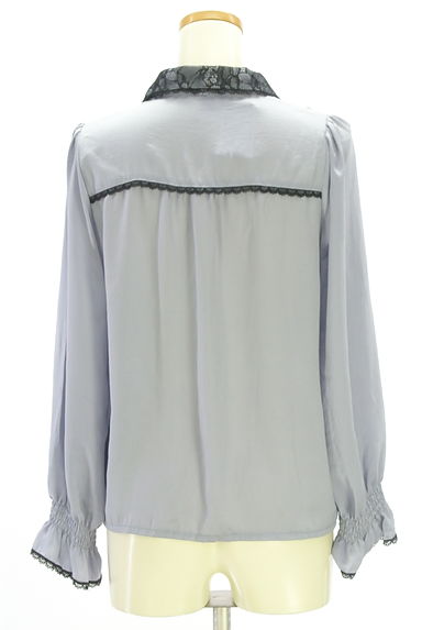 axes femme（アクシーズファム）の古着「襟レースブラウス（ブラウス）」大画像２へ