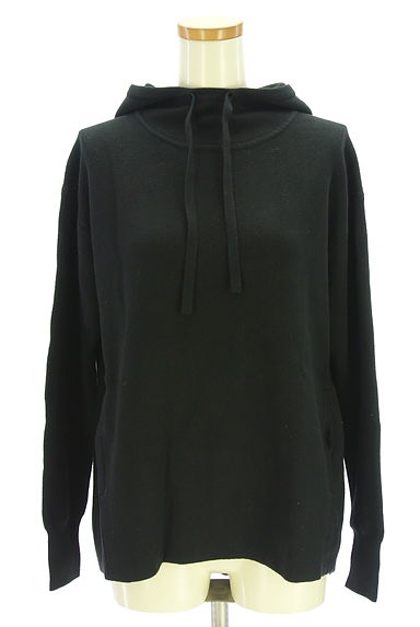 theory luxe（セオリーリュクス）の古着「カシミヤ混ニットフーディー（スウェット・パーカー）」大画像１へ