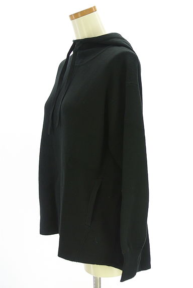 theory luxe（セオリーリュクス）の古着「カシミヤ混ニットフーディー（スウェット・パーカー）」大画像３へ