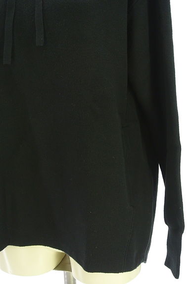 theory luxe（セオリーリュクス）の古着「カシミヤ混ニットフーディー（スウェット・パーカー）」大画像５へ