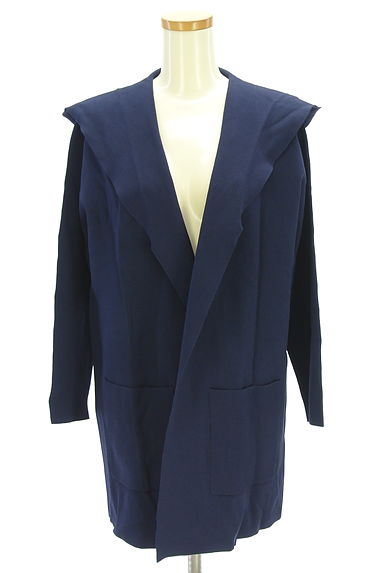 theory luxe（セオリーリュクス）の古着「フーディーニットカーディガン（カーディガン・ボレロ）」大画像１へ
