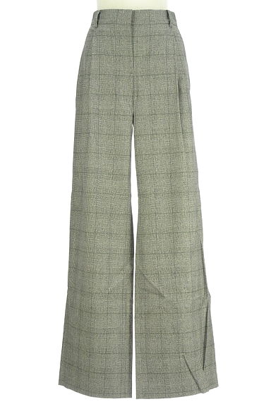 theory luxe（セオリーリュクス）の古着「グレンチェック柄ワイドパンツ（パンツ）」大画像１へ