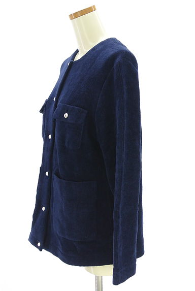 クリックで大画像表示 GREED INTERNATIONAL(グリードインターナショナル)の古着「ベロアライクジャケット(ジャケット)」大画像3へ