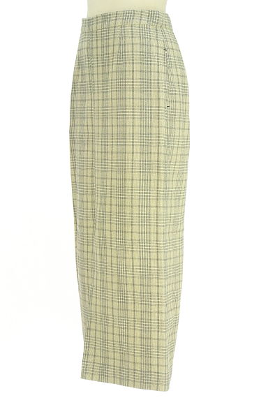 GREED INTERNATIONAL（グリードインターナショナル）の古着「チェック柄ペンシルスカート（ロングスカート・マキシスカート）」大画像３へ