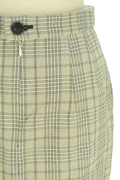 GREED INTERNATIONAL（グリードインターナショナル）の古着「チェック柄ペンシルスカート（ロングスカート・マキシスカート）」大画像４へ