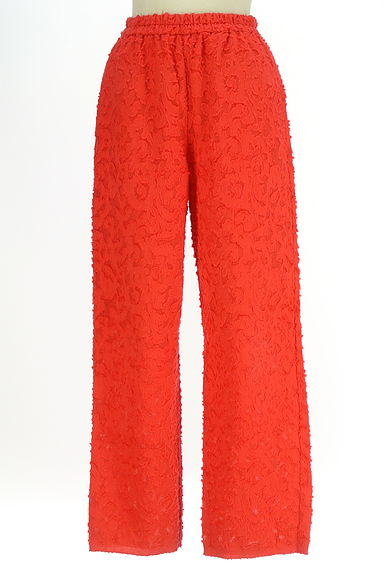 クリックで大画像表示 GREED INTERNATIONAL(グリードインターナショナル)の古着「総柄織カラーパンツ(パンツ)」大画像1へ