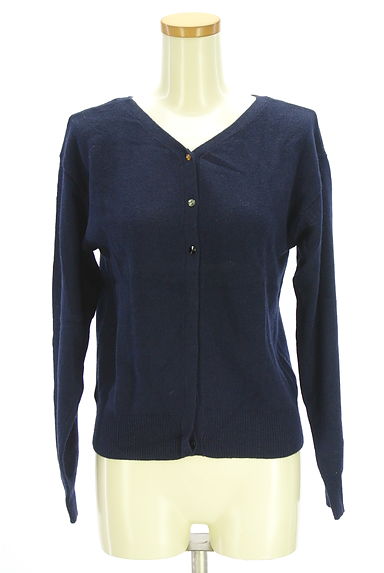 クリックで大画像表示 Te chichi(テチチ)の古着「ラインストーンボタンニットカーディガン(ニット)」大画像1へ