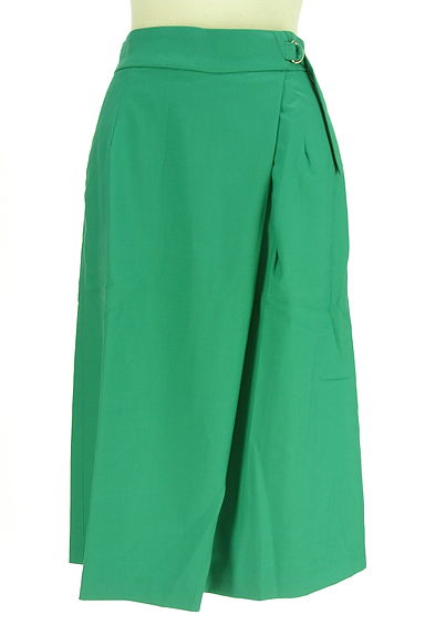 Te chichi（テチチ）の古着「ラップ風膝下フレアスカート（ロングスカート・マキシスカート）」大画像１へ