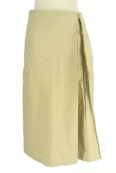 Te chichi（テチチ）の古着「サイドタックストレッチミモレスカート（ロングスカート・マキシスカート）」大画像４へ