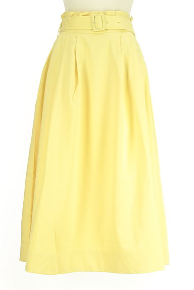 クリックで大画像表示 Te chichi(テチチ)の古着「ベルト付きミモレフレアスカート(ロングスカート・マキシスカート)」大画像1へ