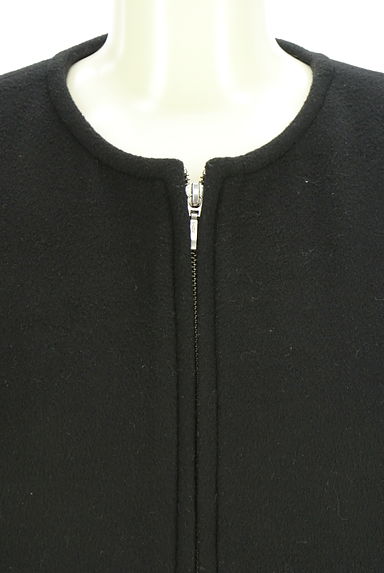 クリックで大画像表示 Spick and Span(スピック&スパン)の古着「ノーカラーロングコート(コート)」大画像4へ