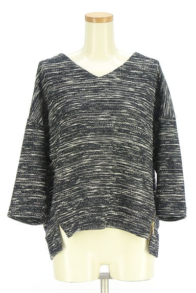 BARNYARDSTORM（バンヤードストーム）の古着「サイドファスナーラメニット（ニット）」大画像１へ