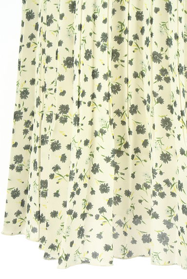 PLST（プラステ）の古着「小花柄プリーツロングスカート（ロングスカート・マキシスカート）」大画像５へ