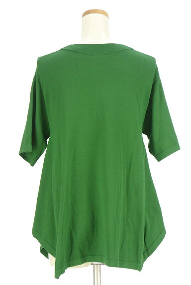 クリックで大画像表示 PLST(プラステ)の古着「イレギュラーヘムペプラムニット(ニット)」大画像2へ