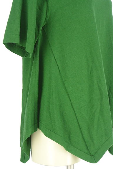 クリックで大画像表示 PLST(プラステ)の古着「イレギュラーヘムペプラムニット(ニット)」大画像5へ