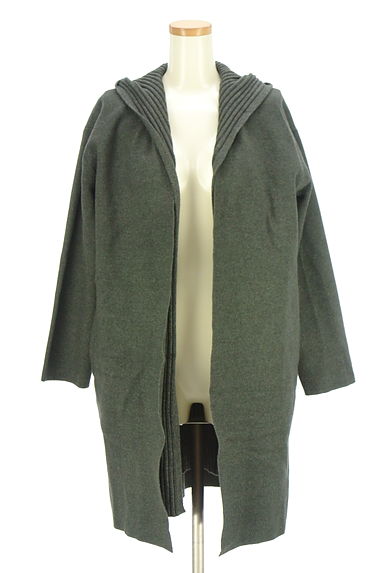 PLST（プラステ）の古着「カーディガン+フーディニットジレセット（カーディガン・ボレロ）」大画像１へ