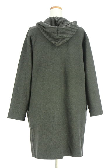 PLST（プラステ）の古着「カーディガン+フーディニットジレセット（カーディガン・ボレロ）」大画像２へ